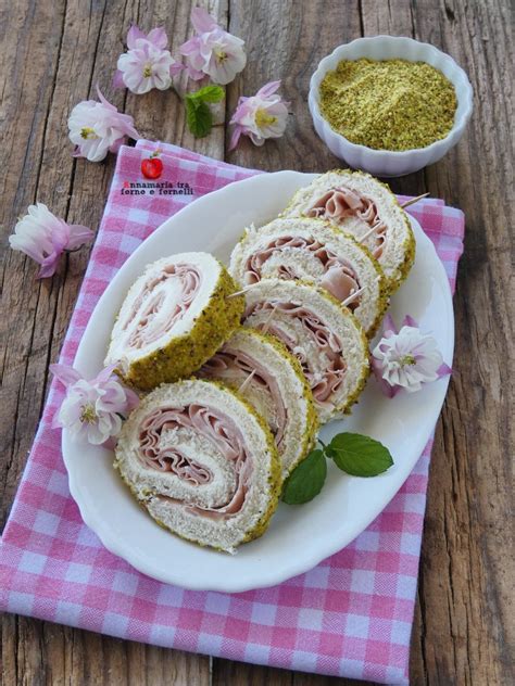 Rotolini Con Mortadella E Pistacchio Antipasto Facile E Veloce