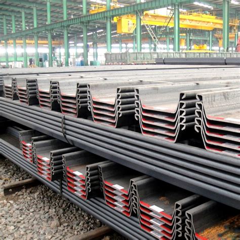 Sy295 S275 S355 S390 Type 3 Hot Rolled U Type Sheet Pile China Steel