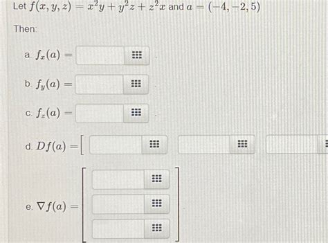 Solved Let F X Y Z X2y Y2z Z2x ﻿and