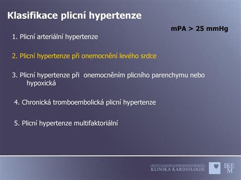 Plicn Hypertenze Vy Et Ovac Metody A Screening H Al Hiti Centrum