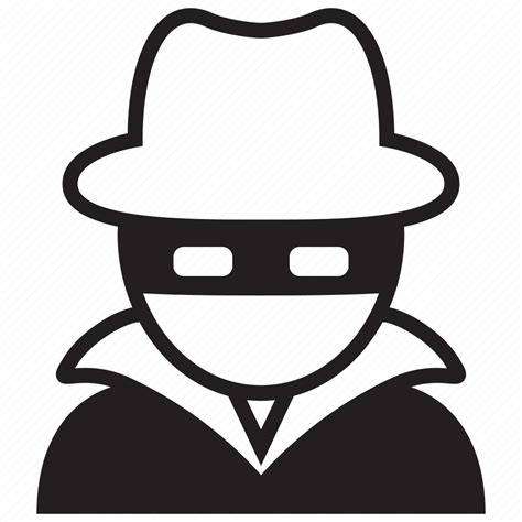 Black Hat Hacker Thef Thief Crime Cyber Icon Download On Iconfinder