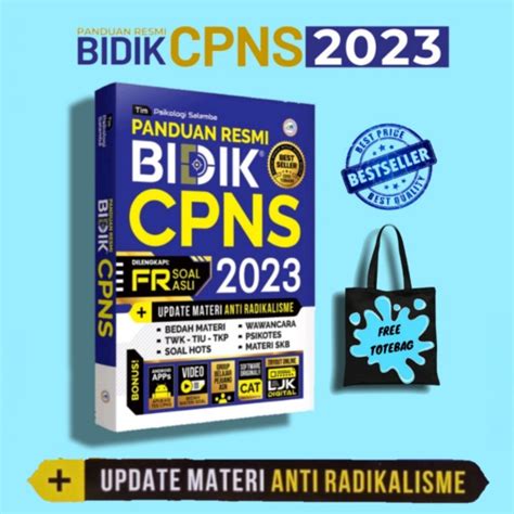 Jual Terlaris Buku Panduan Resmi Bidik Cpns Materi Anti