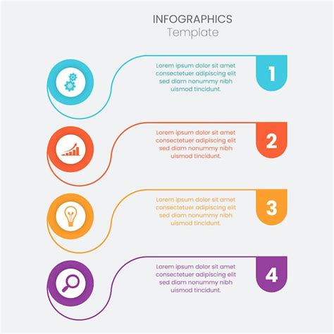 Business Infografik D Nne Linie Prozess Kreatives Design F R Schritte