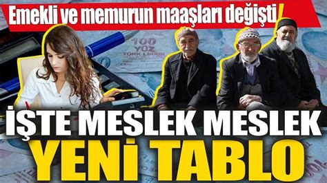 Te Meslek Meslek Yen Tablo Resmi Haber