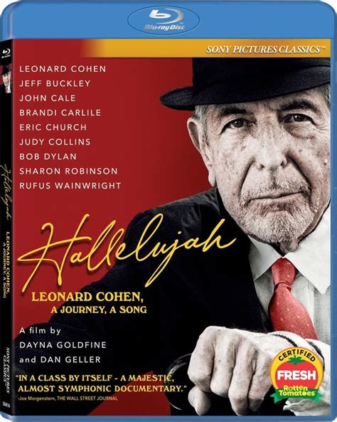 Hallelujah Leonard Cohen A Journey A Song Blu Ray 2022 Sony