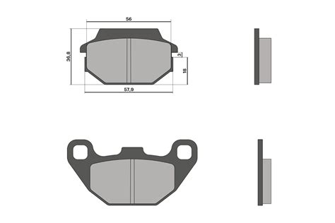 Malossi Front Brake Pads Pour People S T Euro Bb Ebay