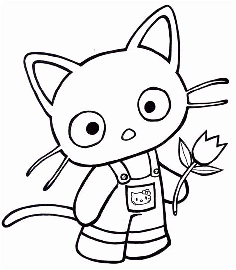 Chococat Coloring Pages Coloring Pages