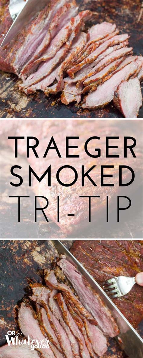 Traeger Tri Tip Smoked Tri Tip Recipe On The Pellet Grill Recipe Grilled Tri Tip Recipes