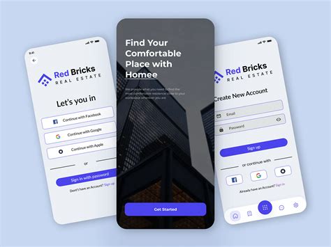 Real Estate App Ui Design On Behance