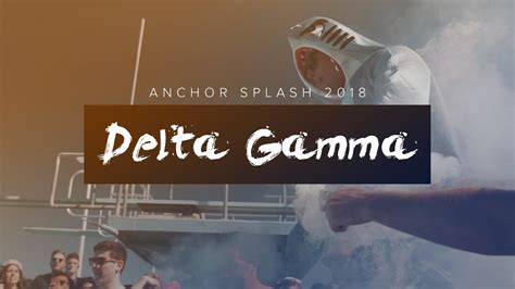 Delta Gamma Usf Anchor Splash Youtube