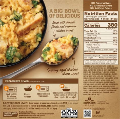 Marie Callender S® Aged Cheddar Cheesy Chicken And Rice Bowl Frozen Meal 12 Oz King Soopers