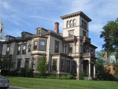 The Picturesque Style: Italianate Architecture: Amos N. Beckwith House ...