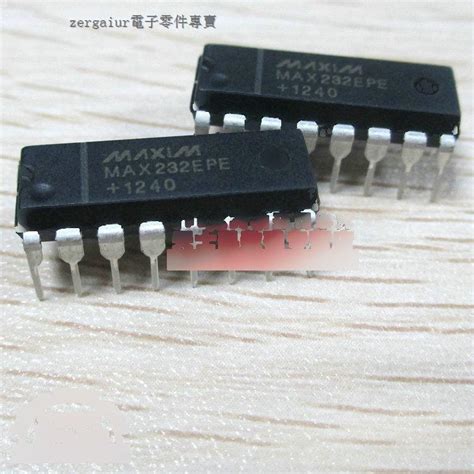 已含稅 Dip 16好品質 Rs 232接口 Max232epe 全新直插 Ic 4個一拍 露天市集 全台最大的網路購物市集