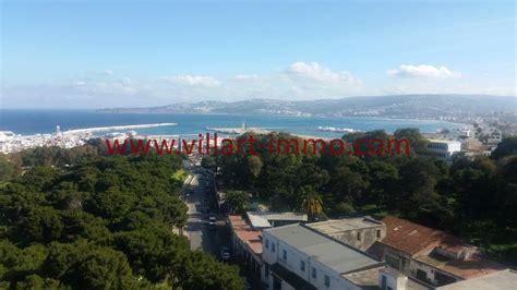 A louer à Tanger appartement de luxe avec vue sur mer quartier Iberia