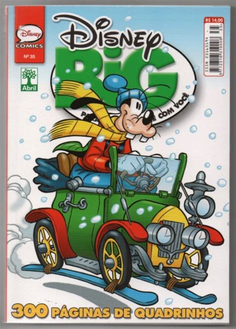 DISNEY BIG nº35 EDITORA ABRIL Mania de Gibi De Colecionador