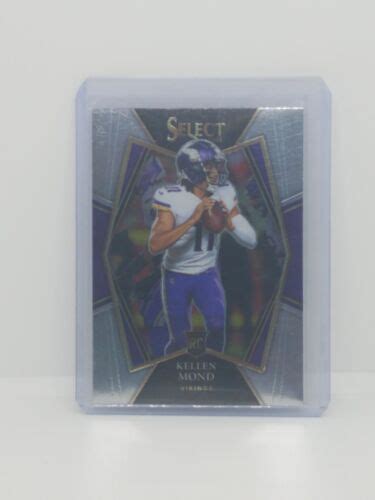 Select Kellen Mond Premier Level Silver Prizm Rookie Rc