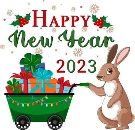 Cartoon Happy Rabbits Collection Royalty Free Vector Image