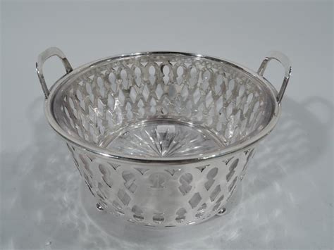 Antique Tiffany Edwardian Sterling Silver Ice Bucket For Sale At 1stdibs