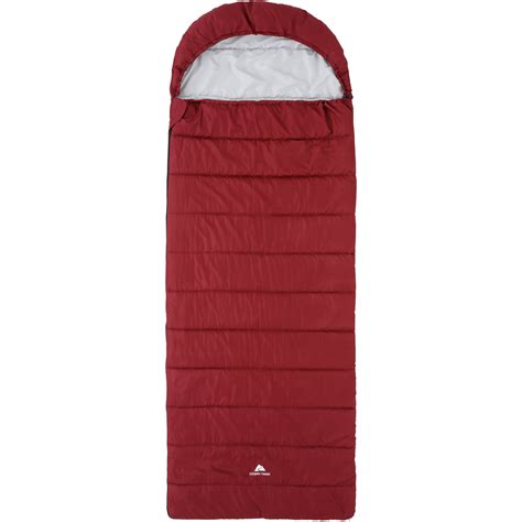 Ozark Trail 50f Warm Weather Xl Hooded Rectangular Sleeping Bag