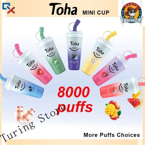 Disposable Pod 8000 Puffs Toha Mini Cup Up To 8k Puff Yakult Multiple