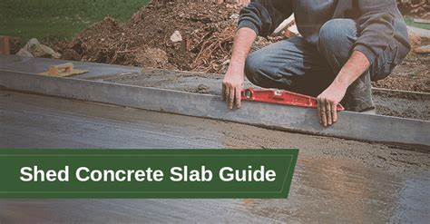 How To Lay A Shed Concrete Slab Shed Slab Thickness 2024