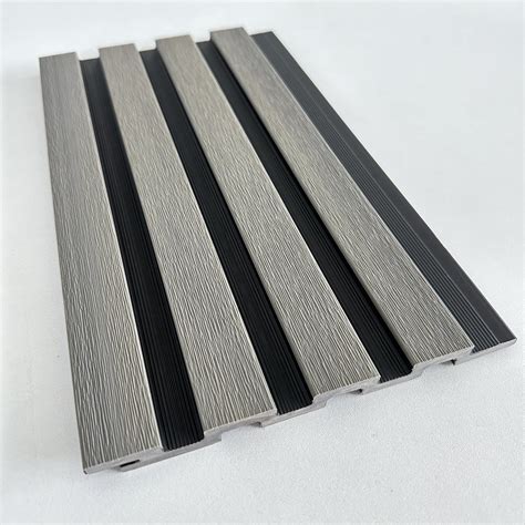 Homey Waterproof Fireproof Outdoor Wpc Pvc Wall Cladding Fireproof