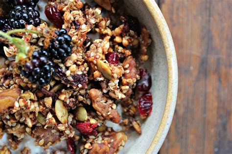 Dehydrated Crunchy Buckwheat Granola Recipe