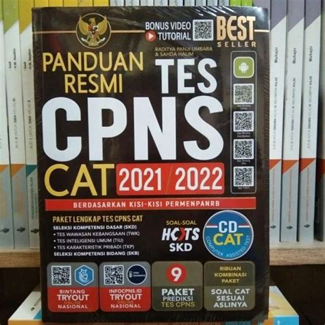 Jual BUKU BEST SELLER PANDUAN RESMI TES CPNS CAT 2021 2022 Bintang