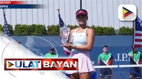 Pres Marcos Jr Nagpaabot Ng Pagbati Sa Pagkapanalo Ni Pinay Tennis