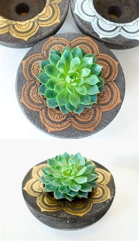 Pin by Cristiane La Maison on Jardim | Planter centerpiece, Concrete ...