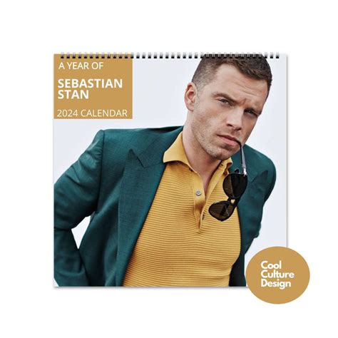 Sebastian Stan Calendar 2024 Calendar Wall Calendar 2024 Sebastian