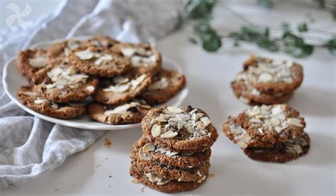 Galletas De Coco Chocolate Y Almendras