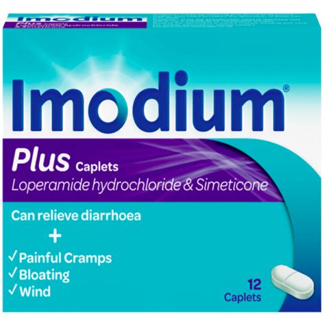 Imodium Plus Caplets Caplets Caplet Pharmacy