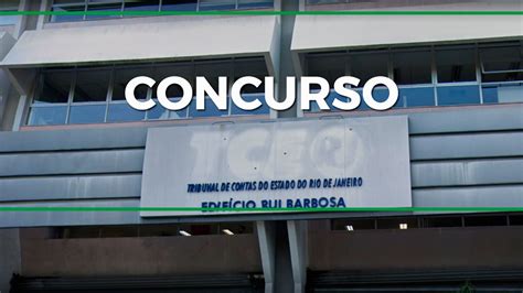 Concurso Tce Rj Edital Para Procurador Lan Ado