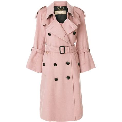 Burberry Belted Trench Coat 2 646 Liked On Polyvore Featuring