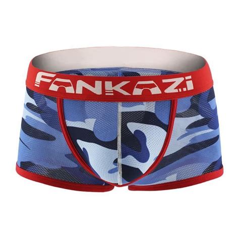 Freebily Boxer Briefs Camouflage Homme Jockstrap Gay Sexy String