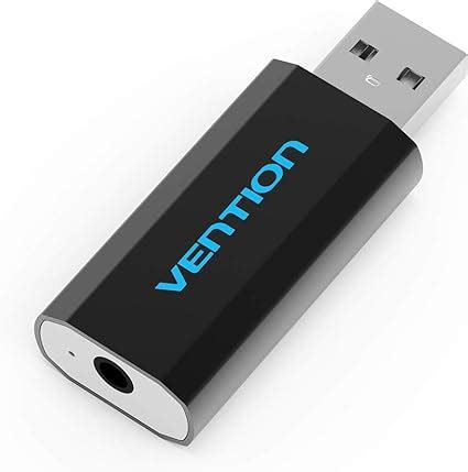 Vention External Usb Sound Card Mm Pole Microphone Input Audio