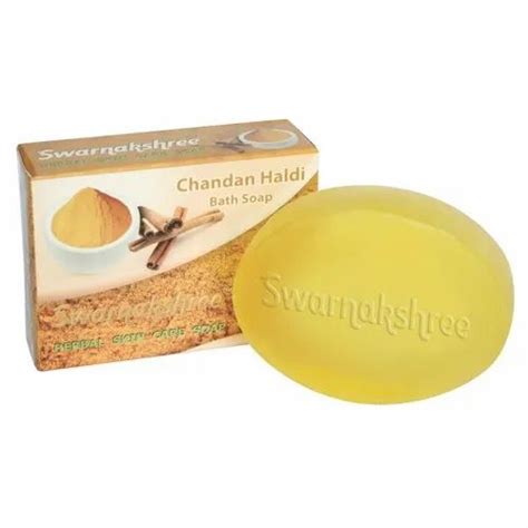 Swarnakshree Solid G Chandan Haldi Skin Care Soap For Bathing At Rs