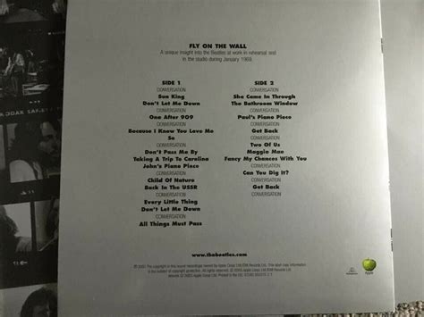 Popsike The Beatles Let It Be Naked Vinyl Lp Misprint Booklet New Auction