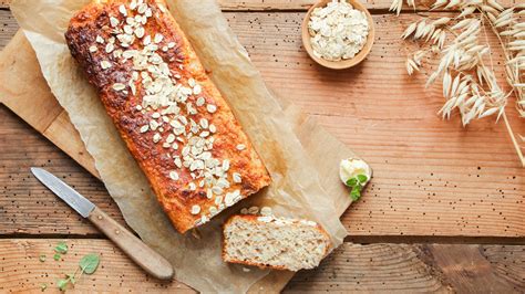 High Protein Einfaches Rezept für ein gesundes Haferflocken Quark Brot