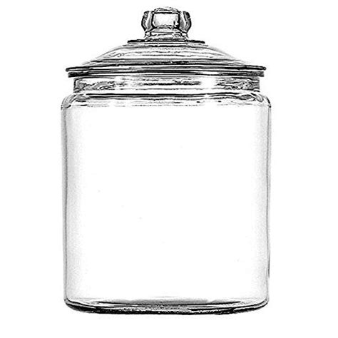 Anchor Hocking 2 Gallon Heritage Hill Glass Jar With Lid 2 Piece All Glass Dishwasher Safe Artofit