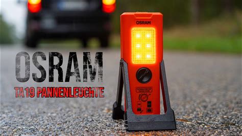 Osram LEDguardian TRUCK FLARE Signal TA19 Aufstellbare LED Warnleuchte