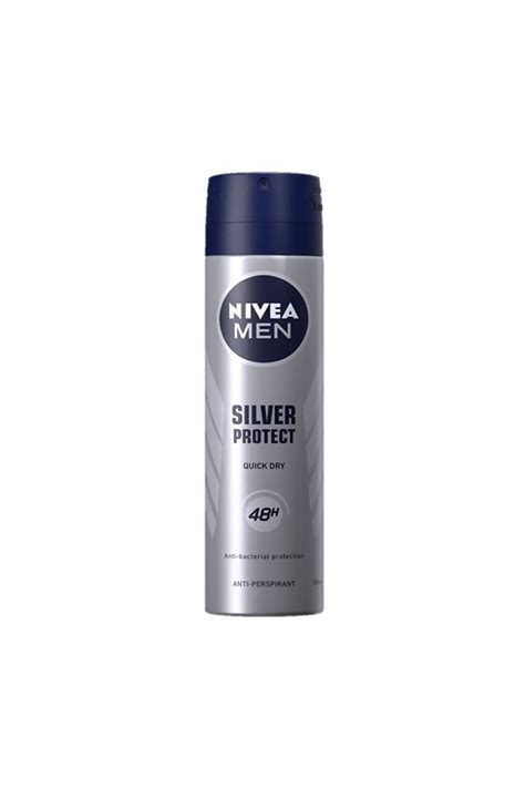 Buy Nivea Men Silver Protect Body Spray 150ml, Body Spray, by Nivea for ...