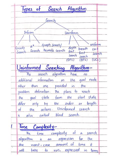 Types of Search Algorithms | PDF