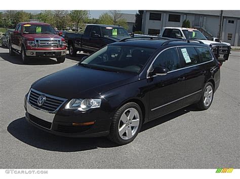 2008 Deep Black Volkswagen Passat Komfort Wagon 63596119 Car Color Galleries