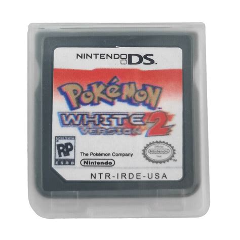 Poké mon Black White 2IN1 Black White Game Card For Nintendo NDS DS