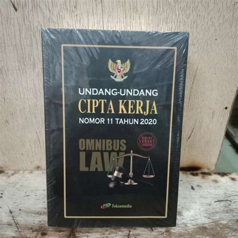 Promo Undang Undang Cipta Kerja No Tahun Multicolor Diskon