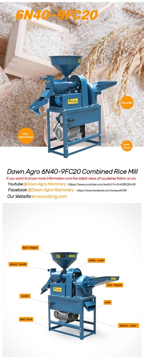 Dawn Agro Mini Paddy Rice Milling Machine Making Brown Rice Mill With Motor Buy Brown Rice