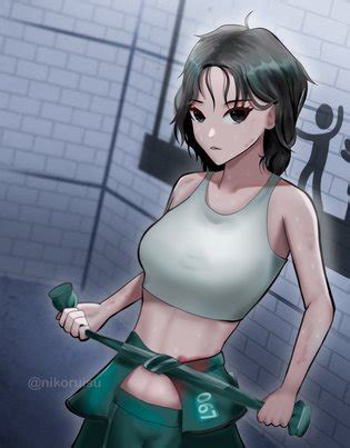 Squid Game Kang Sae Byeok Luscious Hentai Manga Porn