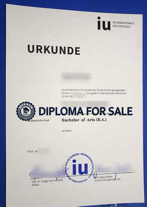 Top Tips For Effortless Buy IU Internationale Hochschule Urkunde